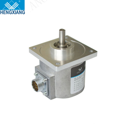Flange 65*65mm rotary flange encoder 8mm solid shaft encoder