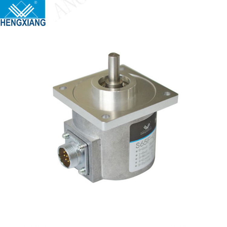 Flange 65*65mm rotary flange encoder 8mm solid shaft encoder